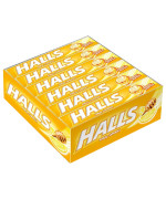 Halls Карамель леденцовая, Мед - лимон 