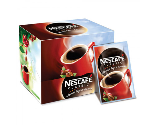 Кофе Nescafe Classic растворимый, 2г