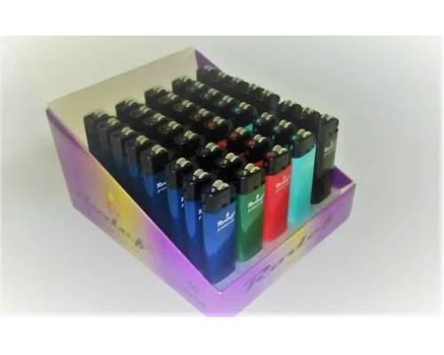 Зажигалка Rodef Premium F-690 кремниевая, фиолетовый